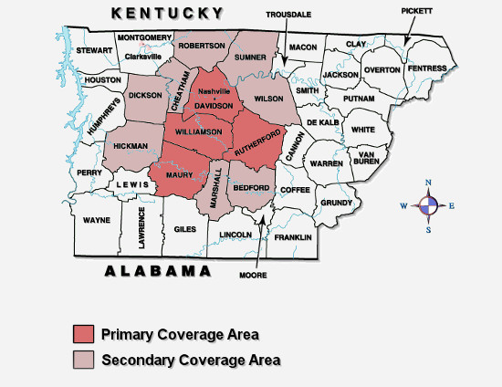 Coverage Areas